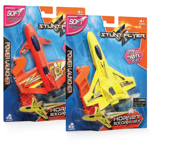 Stunt Flyer Hornet Storm Jet - YELLOW