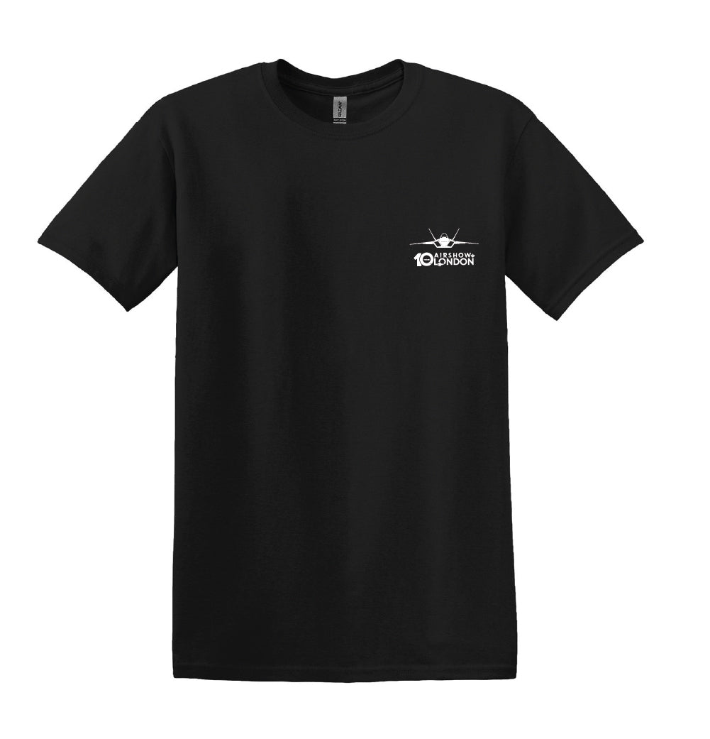 F-22 Raptor x Airshow London T-Shirt — 10th Anniversary Edition