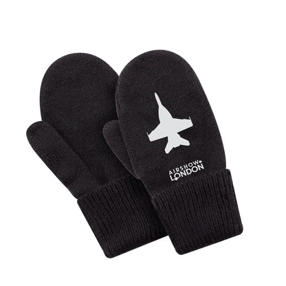 F-18 Hornet Knit Mittens
