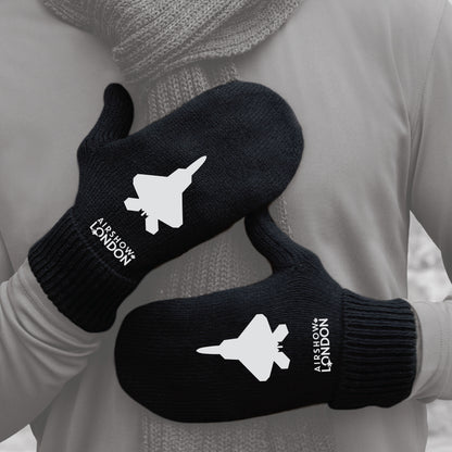 F-22 Raptor Knit Mittens